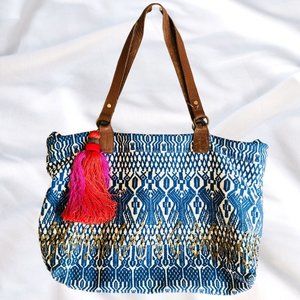 Anthropologie Jasper & Jeera boho tassel bag
